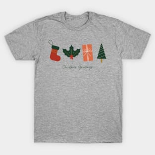Christmas Greetings Shirt T-Shirt
